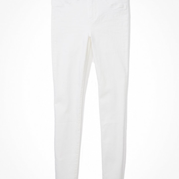 American Eagle Next Level Highest Waist White Jegging - Size 12 - Picture 1 of 5